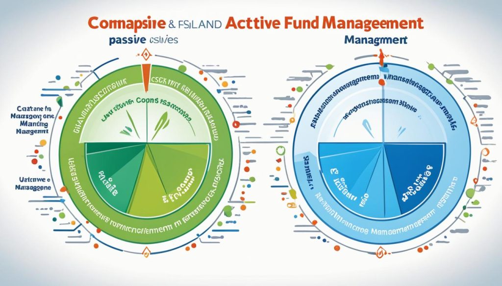 Active and passive fund management