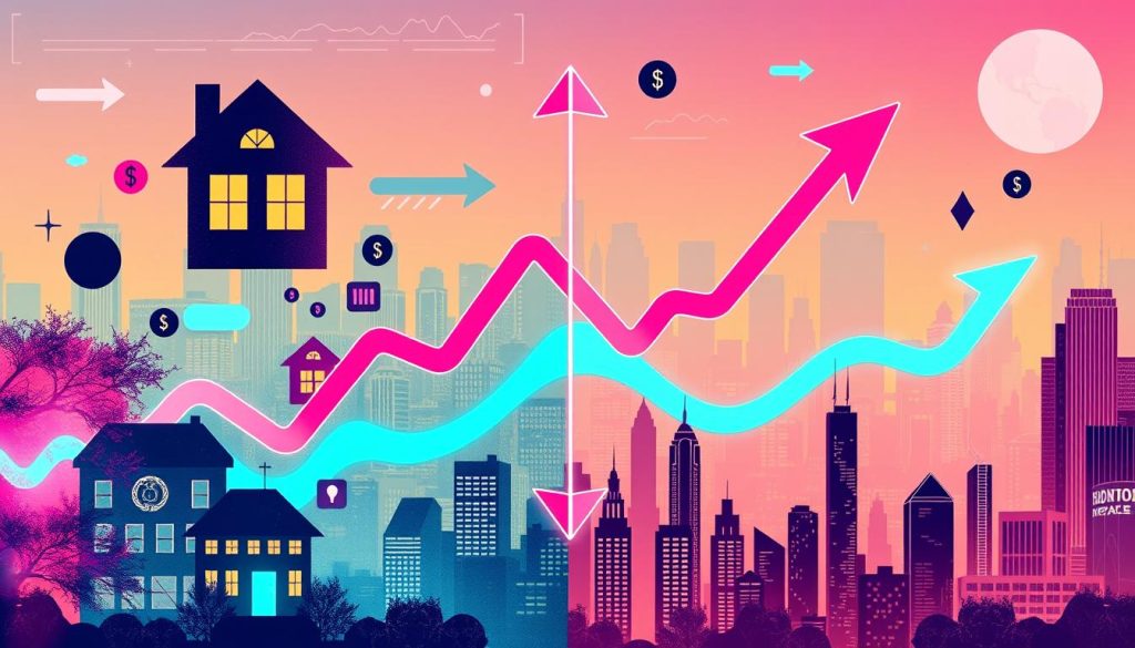 Mortgage rates and Treasury yield