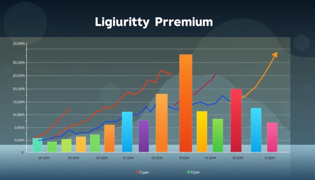 Liquidity premium chart